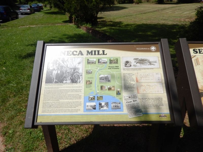 Seneca Mill Marker image. Click for full size.