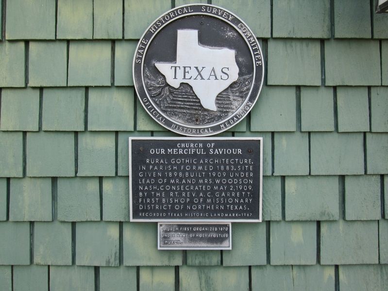 Church of Our Merciful Saviour Marker. Click for full size. Church of Our Merciful Saviour Marker image. Click for full size.