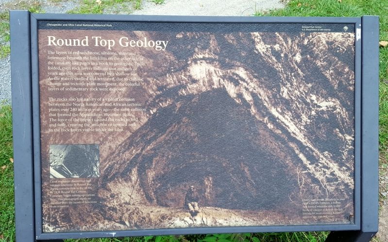 Round Top Geology Marker image. Click for full size.