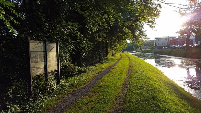 The C&O Canal: Serving the Potomac Valley Marker. Click for full size. The C&O Canal: Serving the Potomac Valley Marker image. Click for full size.