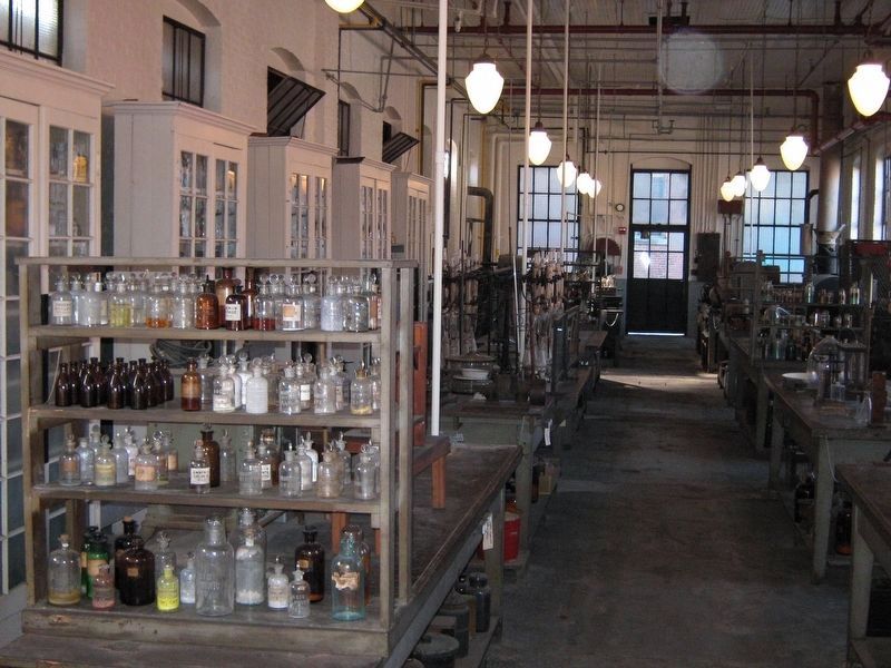 Thomas Edison�s West Orange Laboratory image. Click for full size.