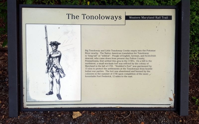 The Tonoloways Marker image. Click for full size.