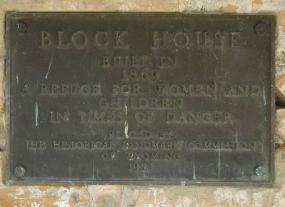 Block House Marker image. Click for full size.