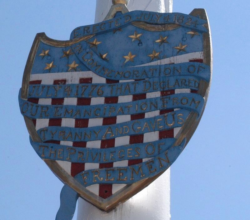 Liberty Pole and Bridge Marker image. Click for full size.