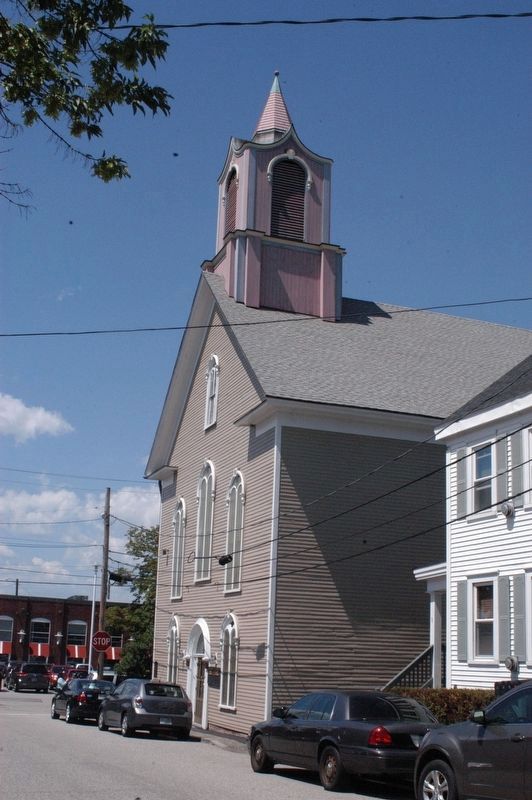 New Hampshire's First Black Church image. Click for full size.