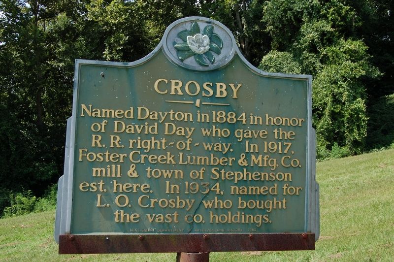 Crosby Marker. Click for full size. Crosby Marker image. Click for full size.