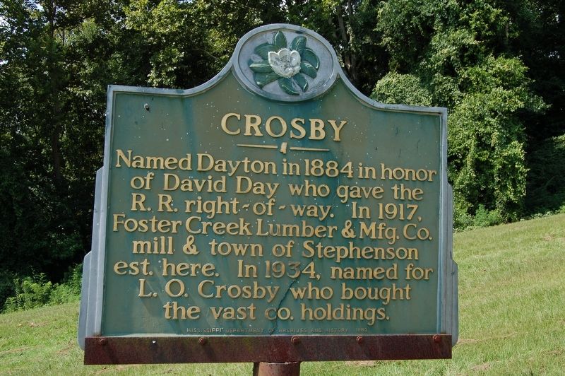 Crosby Marker image. Click for full size.