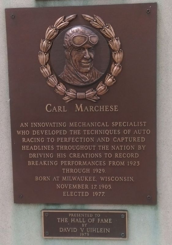 Carl Marchese Marker. Click for full size. Carl Marchese Marker image. Click for full size.