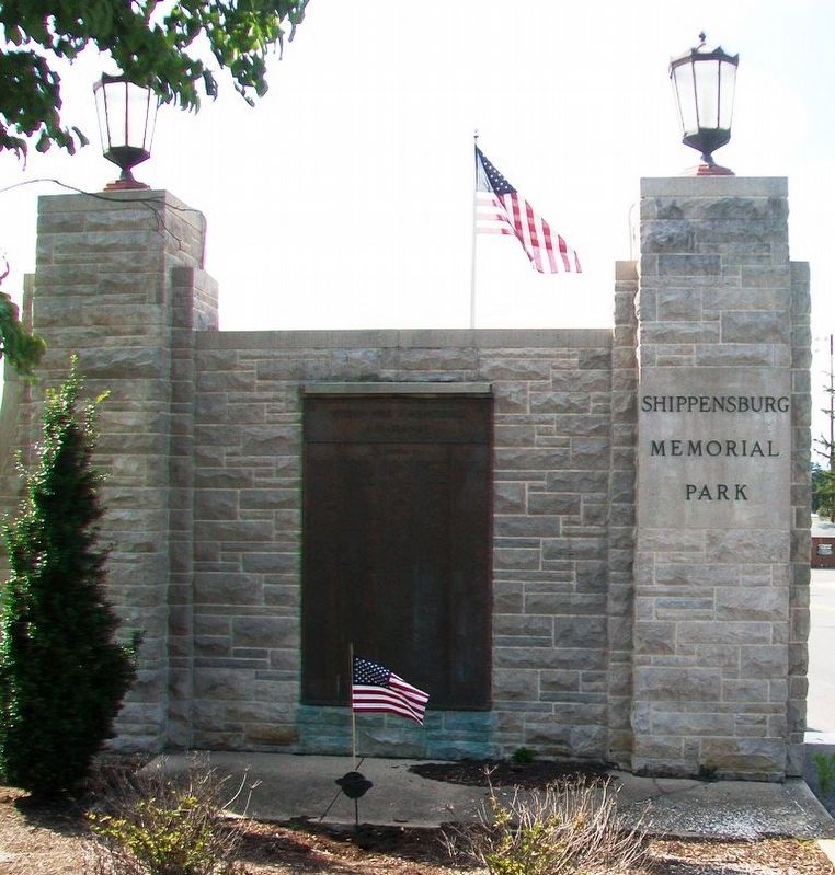 World War II Memorial Marker. Click for full size. World War II Memorial Marker image. Click for full size.