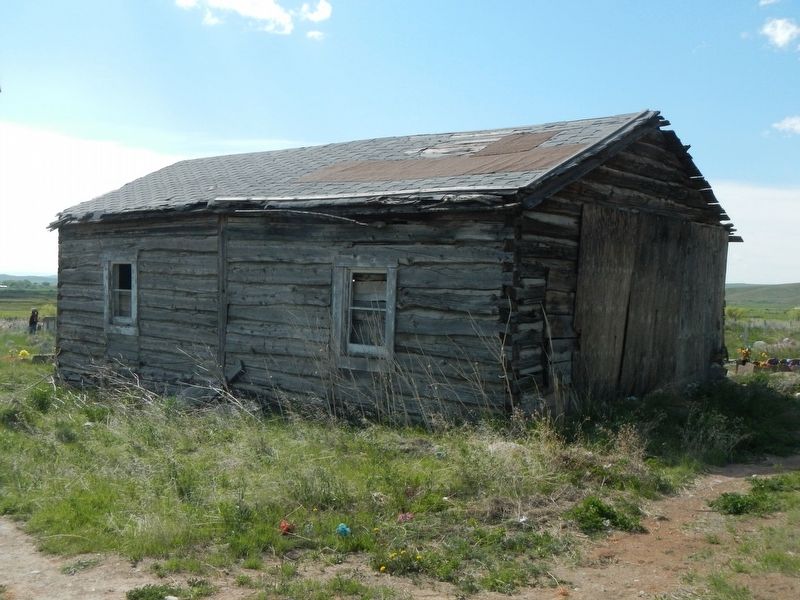 Sacajawea Cemetery chapel. Click for full size. Sacajawea Cemetery chapel image. Click for full size.