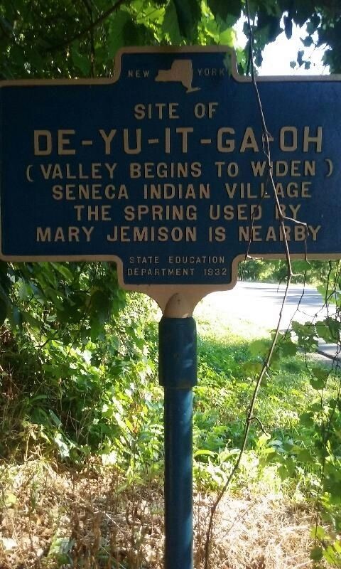 Site of De-Yu-It-Ga-Oh Marker image. Click for full size.