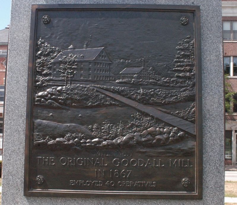 Sanford Maine Thomas Goodall Memorial Marker image. Click for full size.