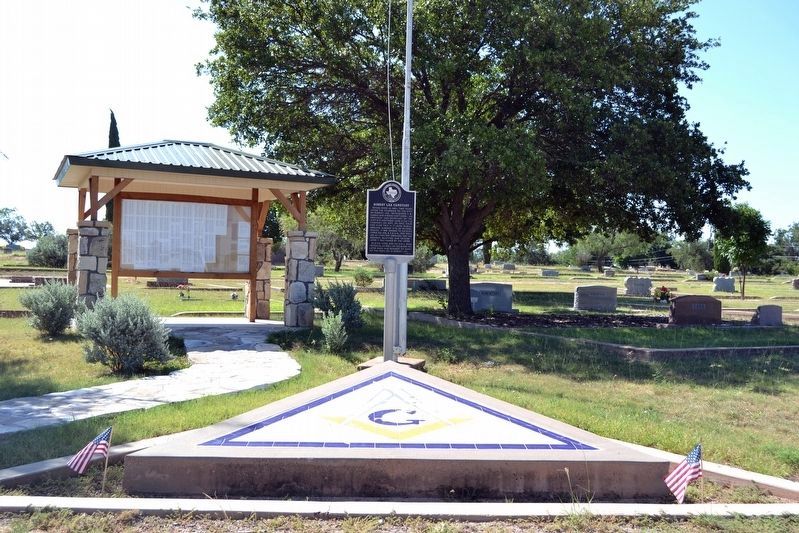 Robert Lee Cemetery Marker image. Click for full size.