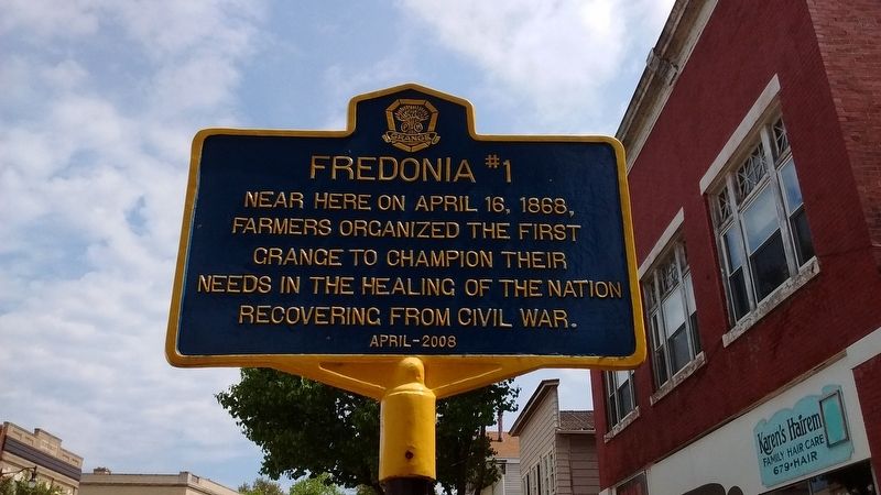 Fredonia #1 Marker image. Click for full size.
