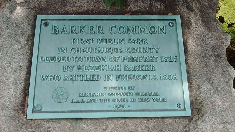 Barker Common Marker. Click for full size. Barker Common Marker image. Click for full size.