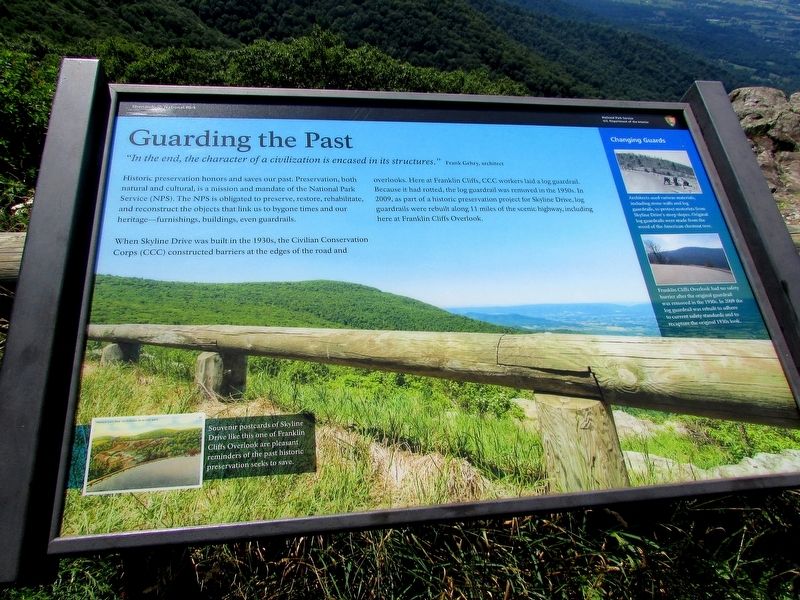 Guarding the Past Marker. Click for full size. Guarding the Past Marker image. Click for full size.