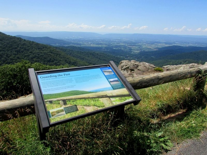 Guarding the Past Marker. Click for full size. Guarding the Past Marker image. Click for full size.