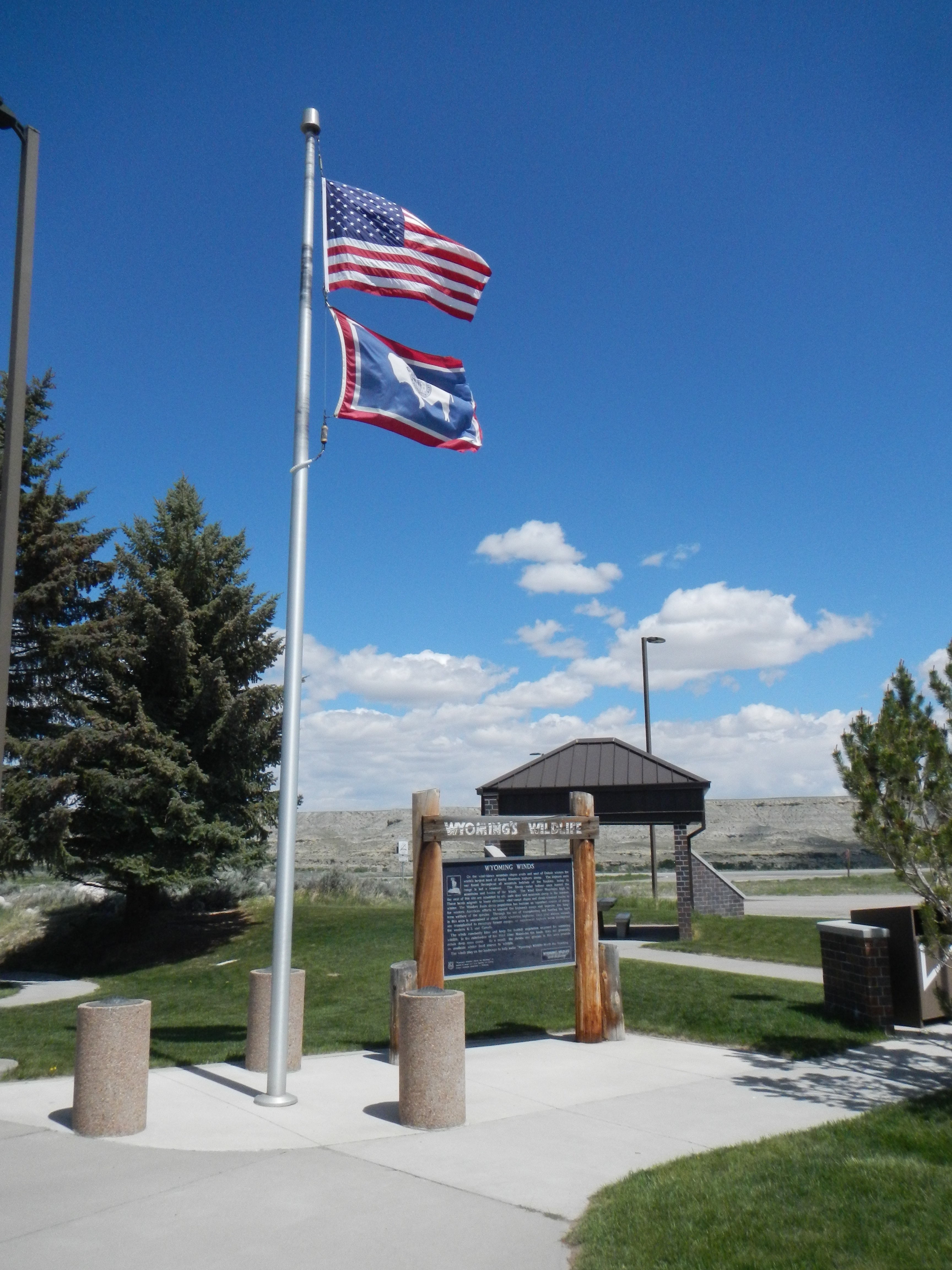 Wyoming Winds Marker