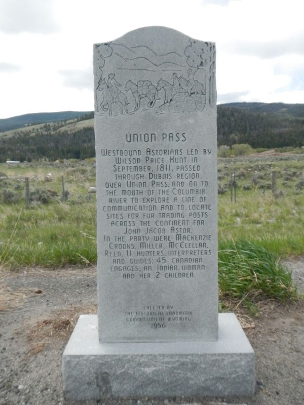 Union Pass Marker image. Click for full size.