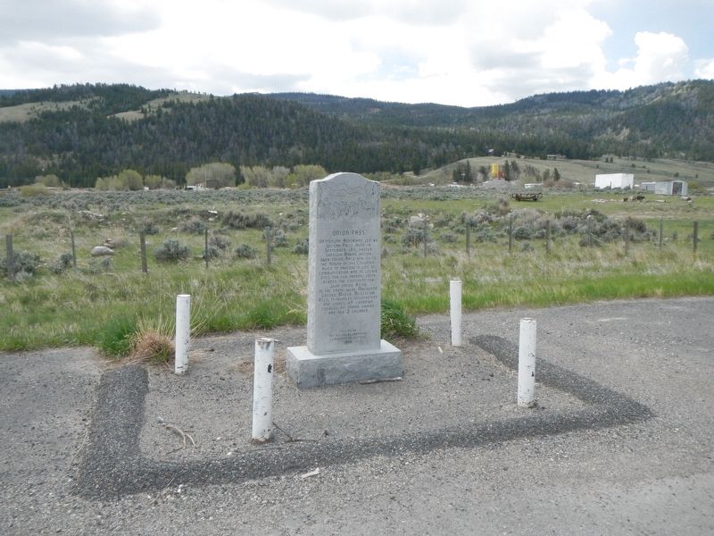Union Pass Marker image. Click for full size.