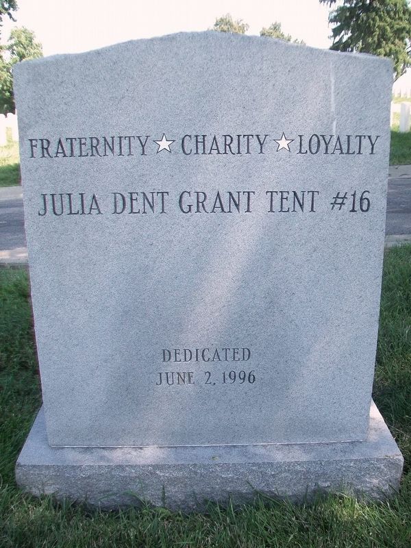 Civil War Union Women Memorial (back). Click for full size. Civil War Union Women Memorial (back) image. Click for full size.