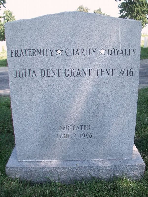 Civil War Union Women Memorial (back) image. Click for full size.