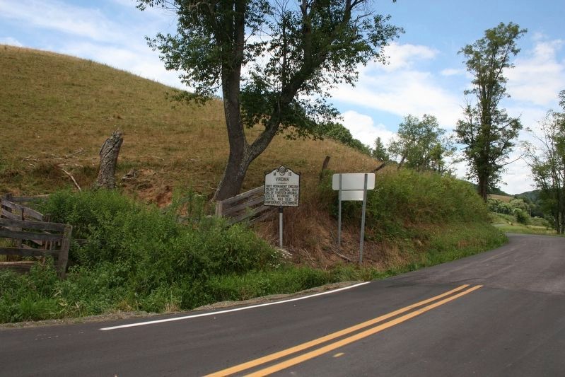 North Carolina / Virginia Marker image. Click for full size.