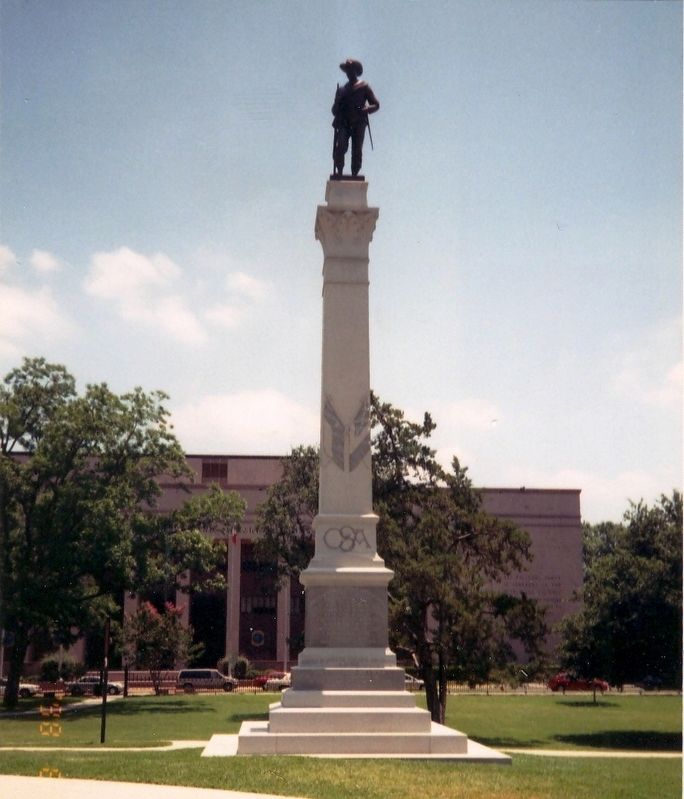 Hood�s Texas Brigade Monument image. Click for full size.