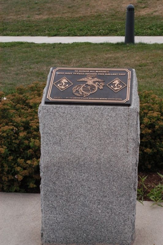 Portland Maine Fort Allen Park USS Portland Memorial Marker image. Click for full size.