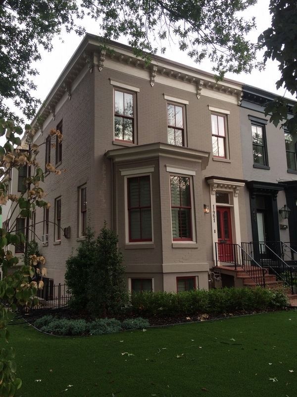 The Georgia Douglas Johnson Residence at 1461 S Street, NW.. Click for full size. The Georgia Douglas Johnson Residence at 1461 S Street, NW. image. Click for full size.