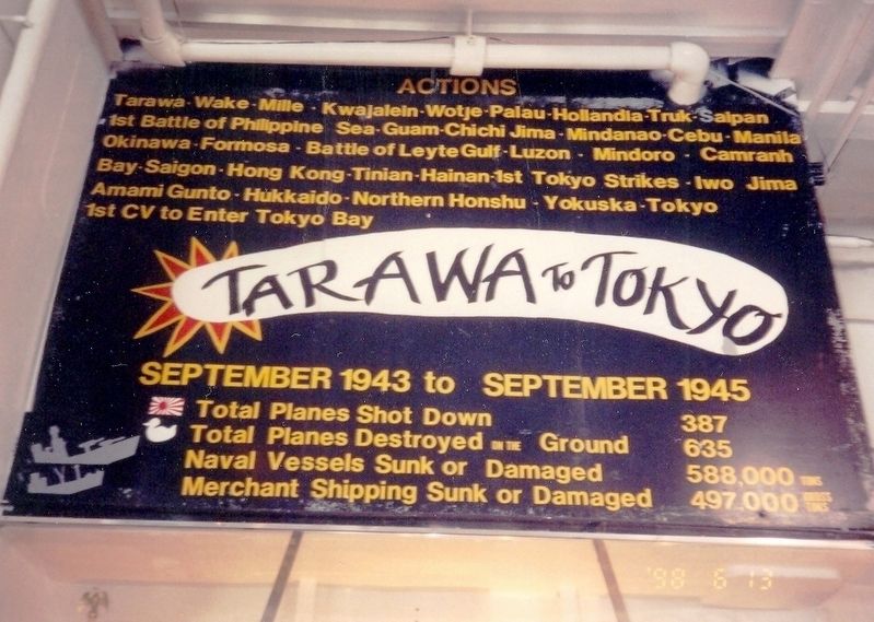 Tarawa to Tokyo. Click for full size. Tarawa to Tokyo image. Click for full size.