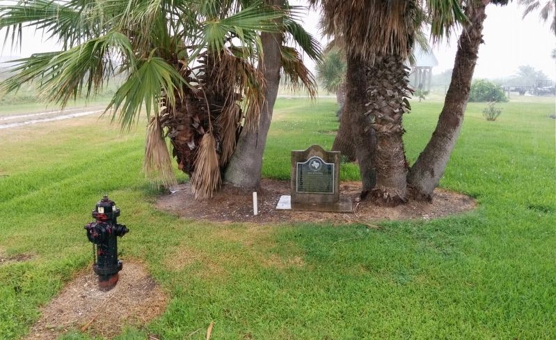 Location of Old Quintana Marker. Click for full size. Location of Old Quintana Marker image. Click for full size.