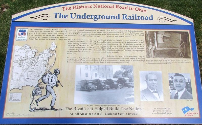 The Historic National Road in Ohio Marker image. Click for full size.