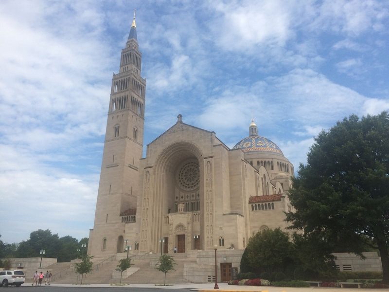 The National Shrine of the Immaculate Conception image. Click for full size.