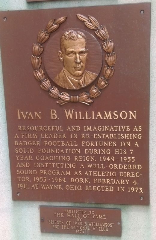 Ivan B. Williamson Marker image. Click for full size.