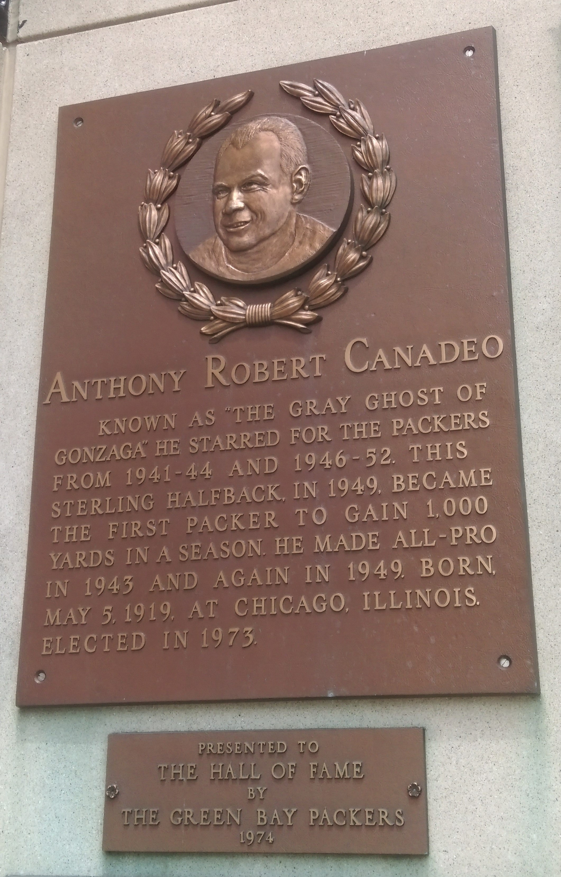 Anthony Robert Canadeo Marker