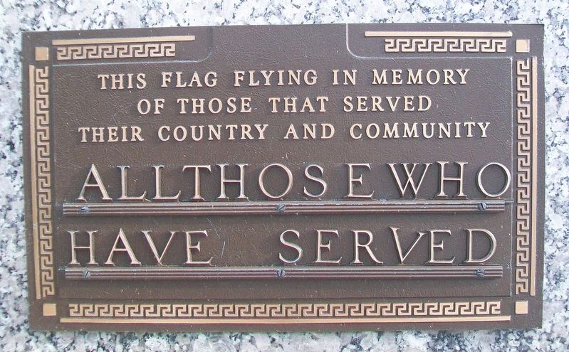 Veterans Memorial Marker. Click for full size. Veterans Memorial Marker image. Click for full size.