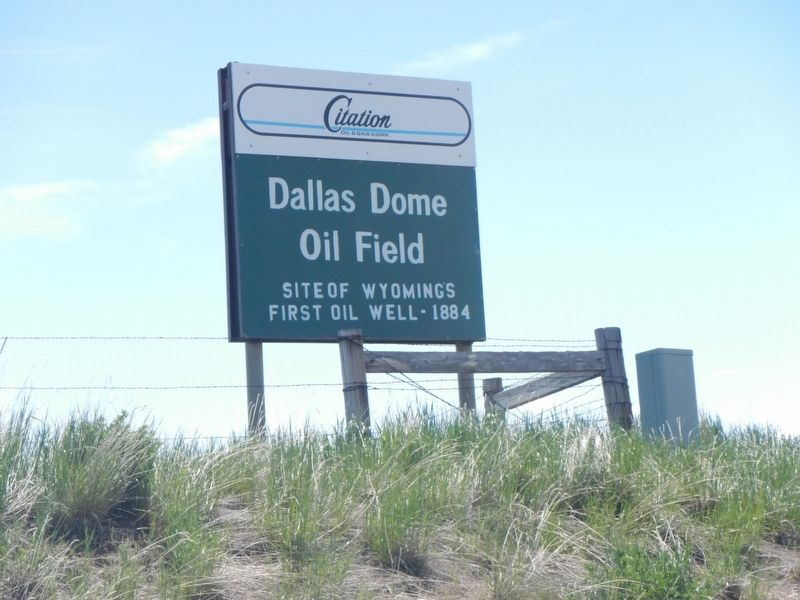 Dallas Dome Oil Field Marker image. Click for full size.