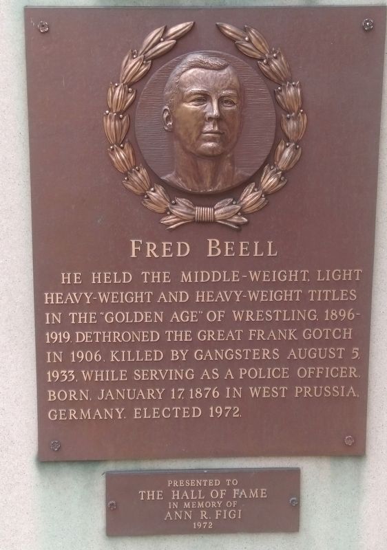Fred Beell Marker image. Click for full size.