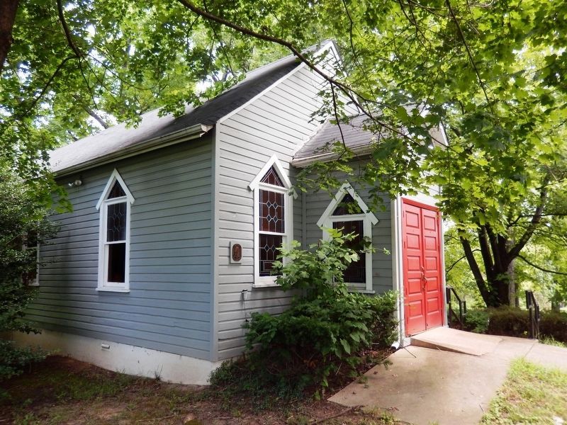 Ridgley Methodist Episcopal Church-side view image. Click for full size.