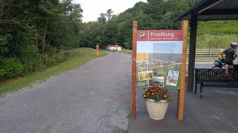 Frostburg Marker. Click for full size. Frostburg Marker image. Click for full size.