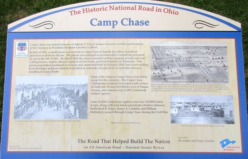 Camp Chase Marker image. Click for full size.