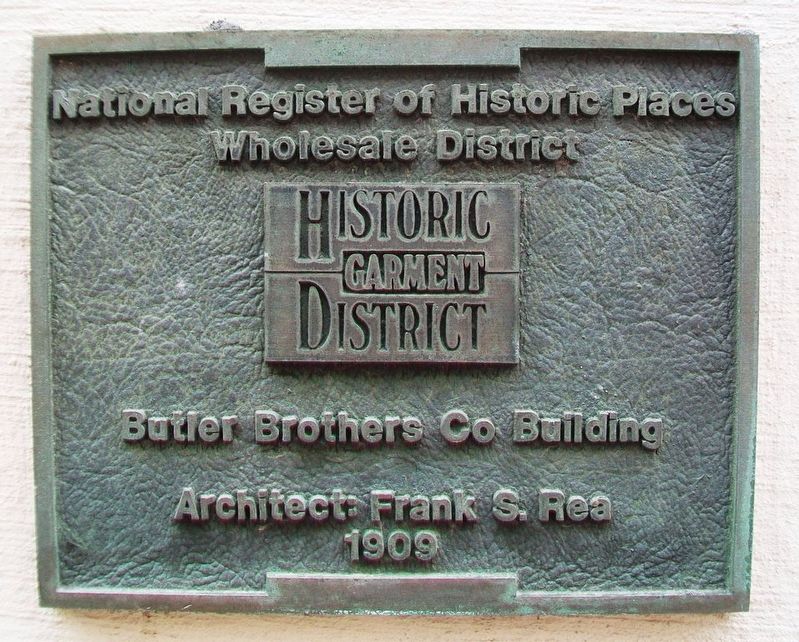 Butler Brothers Co Building Marker image. Click for full size.