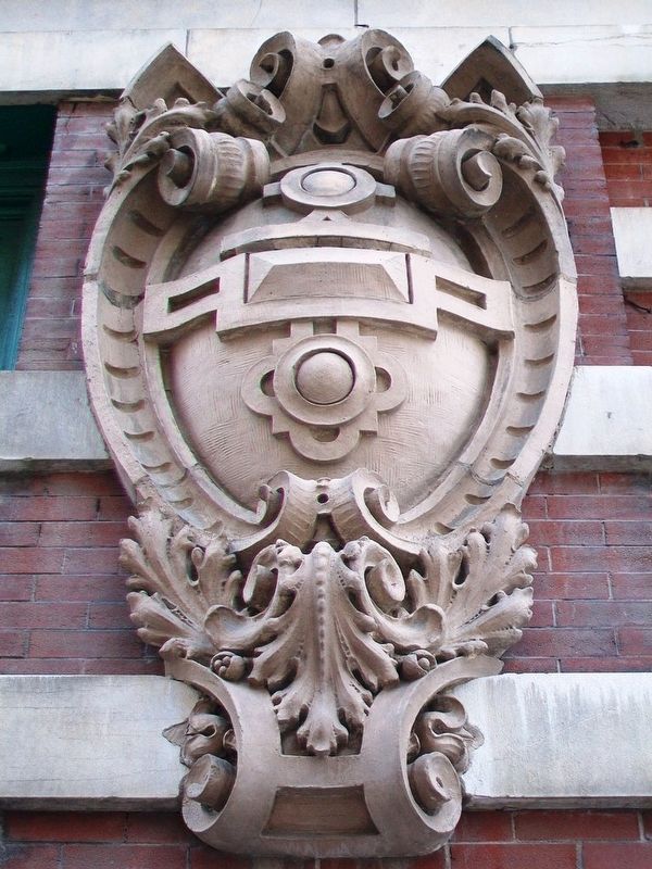 Harvey-Dutton Dry Goods Company Building Ornamentation image. Click for full size.
