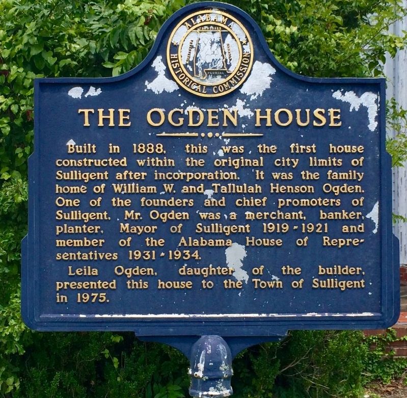 The Ogden House Marker image. Click for full size.