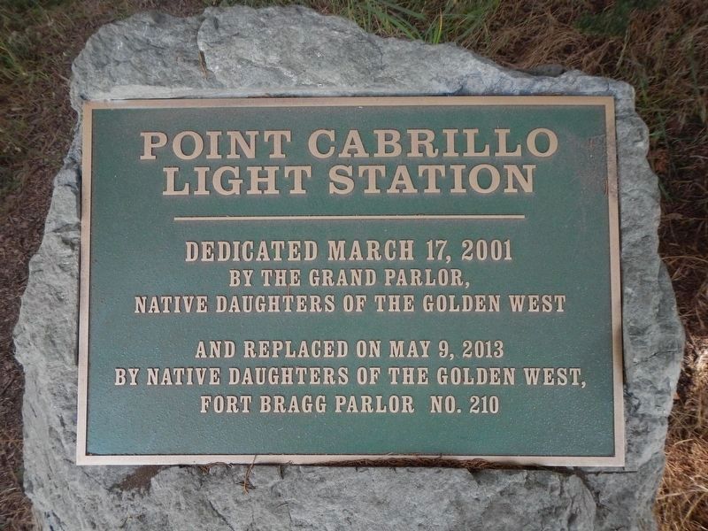Point Cabrillo Light Station Marker image. Click for full size.