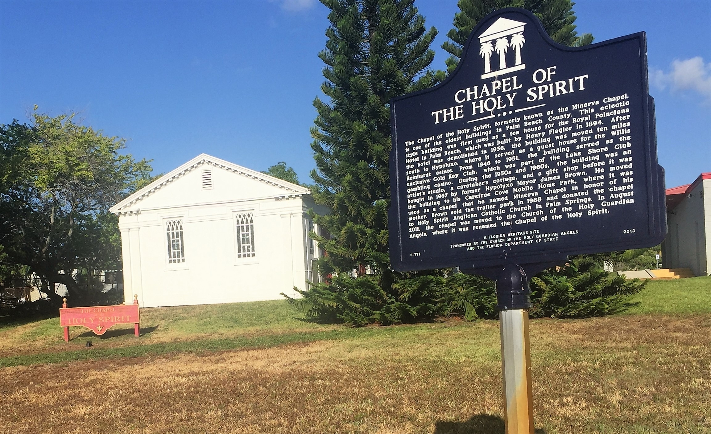 Chapel of the Holy Spirit Marker