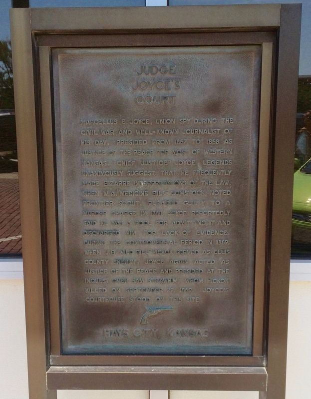Judge Joyce’s Court Marker image. Click for full size.