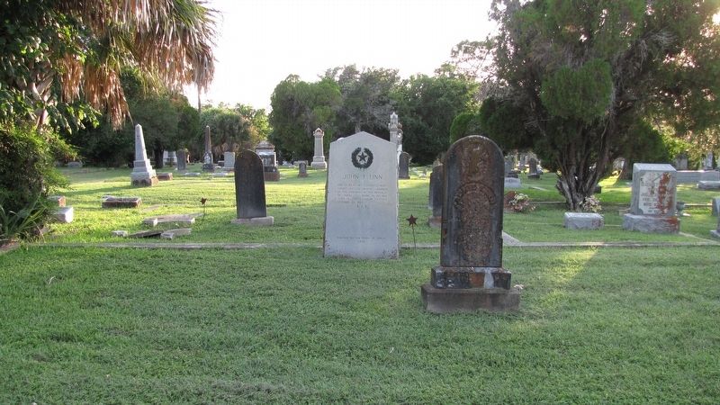 John J. Linn Marker in Evergreen Cemetery image. Click for full size.
