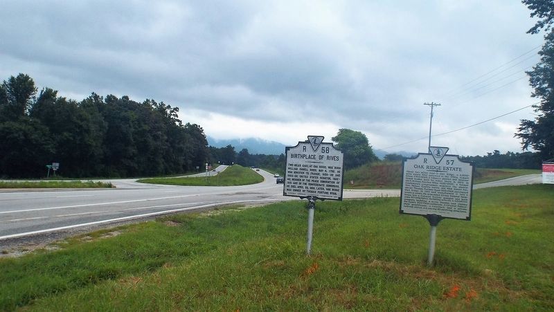 Birthplace of Rives Marker. Click for full size. Birthplace of Rives Marker image. Click for full size.